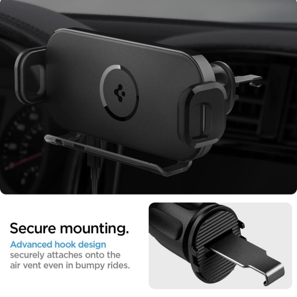 Spigen OneTap Smartlock [Auto-Clamping] Wireless Car Charger - Picture 6 of 6